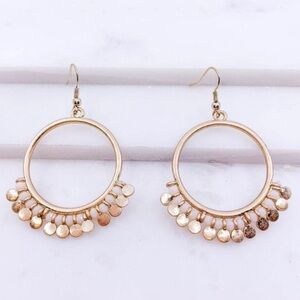 Beaded Hoop Earrings